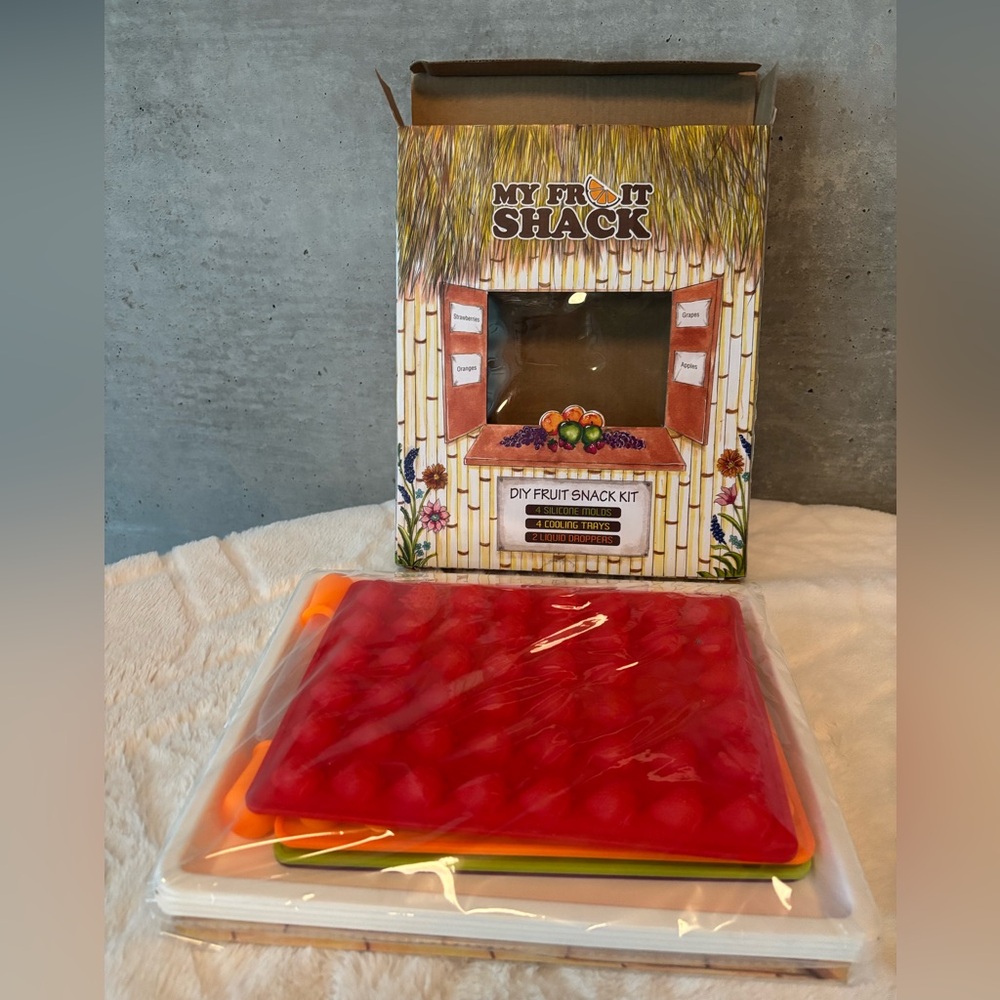 My Fruit Shack Gummy Molds, Tray and Dropper